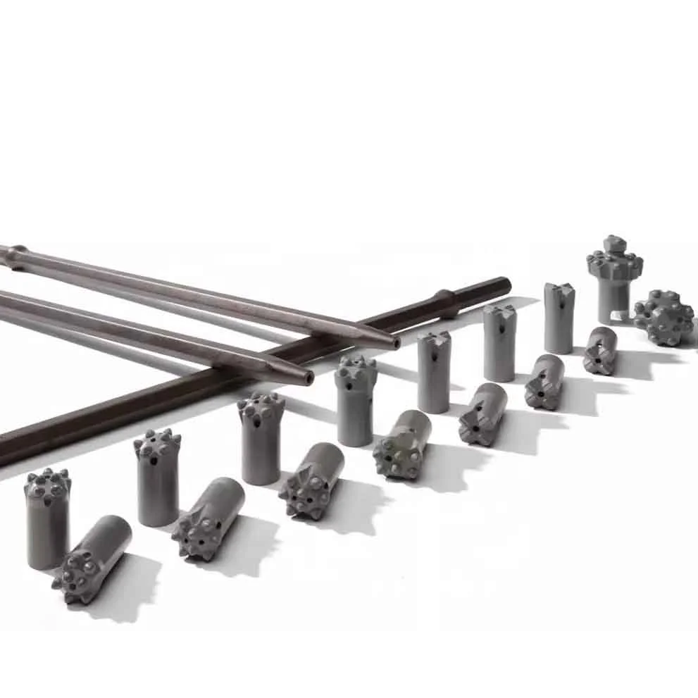 Super performance durable tapered drill rod drill pipe for rock drilling machines