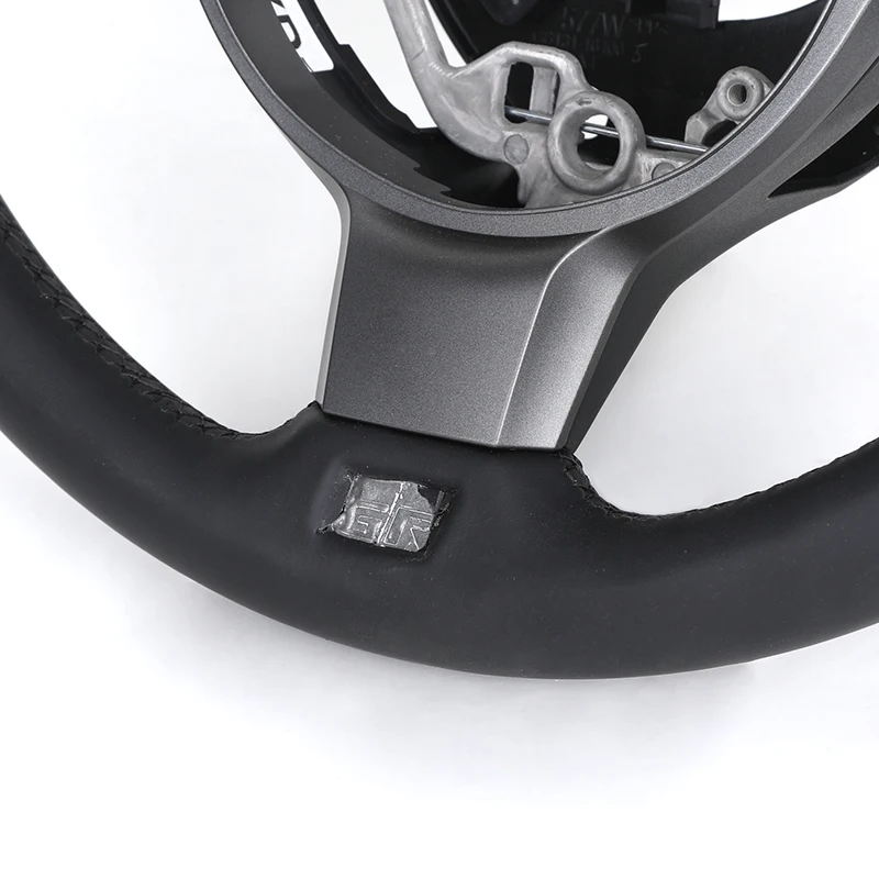 Upgrade GR Sport Leather Steering Wheel for Toyota GR86 Yaris GR 86 Subaru BRZ Mark X Reiz Crown Alphard Corolla Prius Vellfire