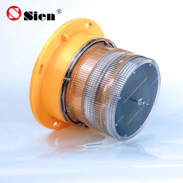 Good Quality Solar Aviation Lighting / Aircraft Beacon Lighting/aviation Tower Signals for Towers