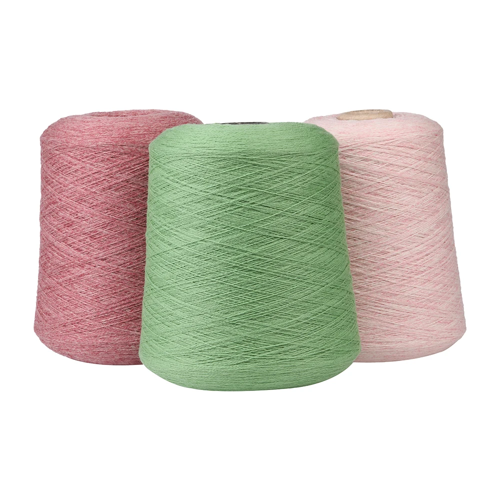 24NM/2 Raccoon hair,Raccoon down 30% raccoon down 10% wool 30% nylon 30% viscose,knitting yarn.