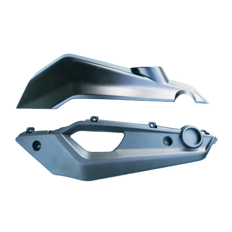 OEM plastic injection molding Motorcycle/Auto spare parts plastic side cover shell AUTO003
