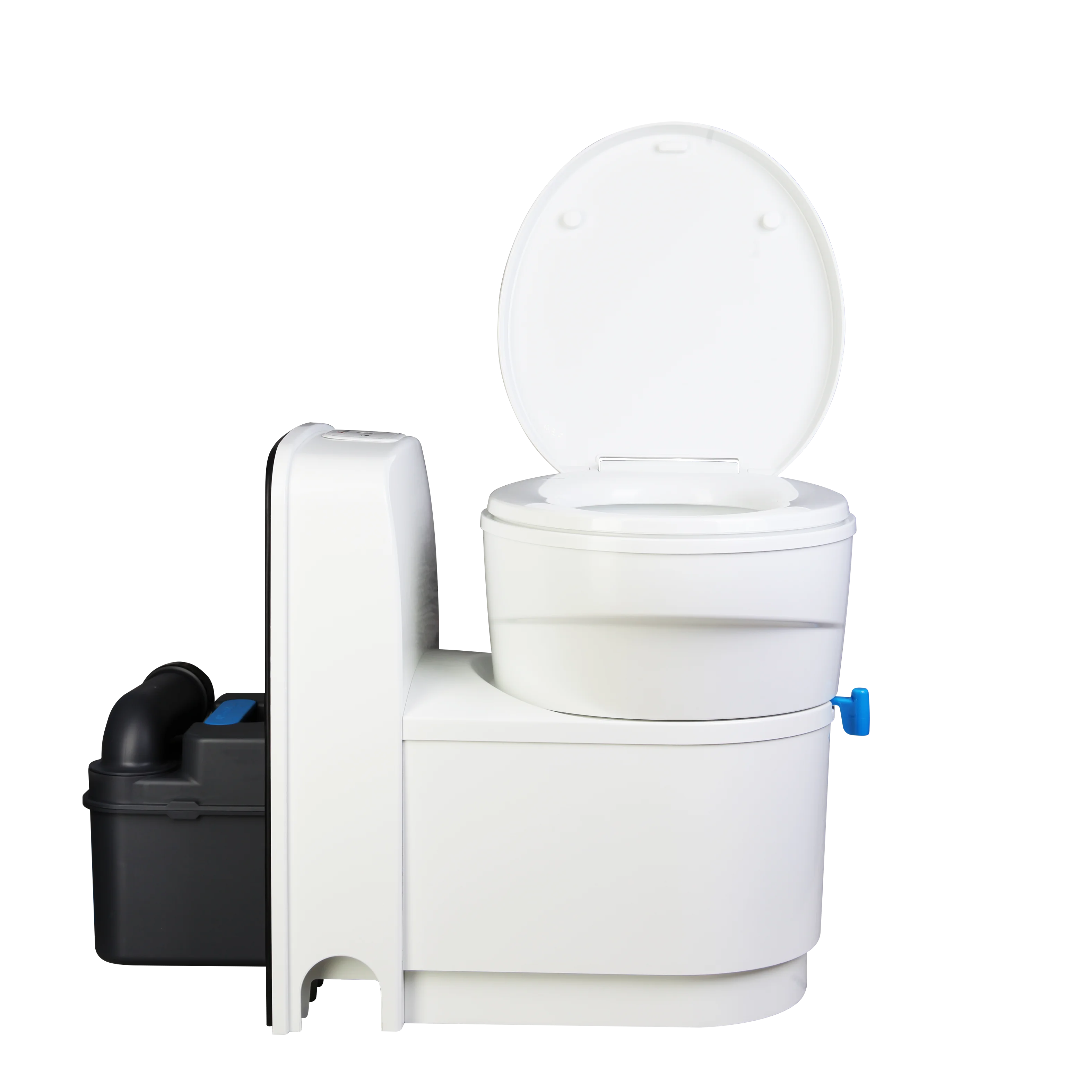 Gravity flushing cassette toilet  anti stinky with roller waste holding tank for RV motorhome caravan yacht W5000