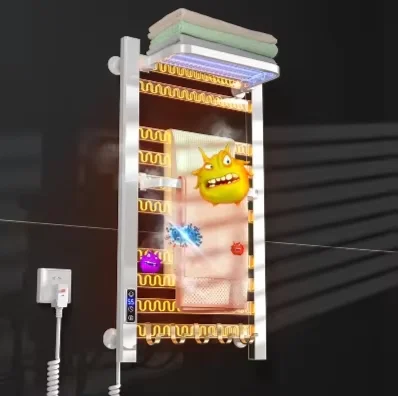 Anrun Professional Manufacturer Low Consumption Intelligent Electric Towel Dryer Electric Towel Rack Warmer