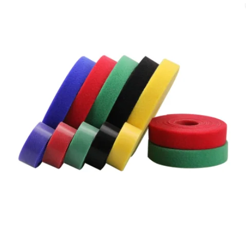 Adhesive Heavy Duty Double-Sided Back To Back Hook And Loop Straps Fastener Roll for Home Office School Crafting Organization