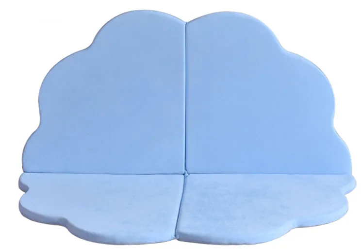 Zinsale Round Thicken Baby Playmats Cotton Floor Gym Nursery Activity Padded Crawling Mat with Pillow