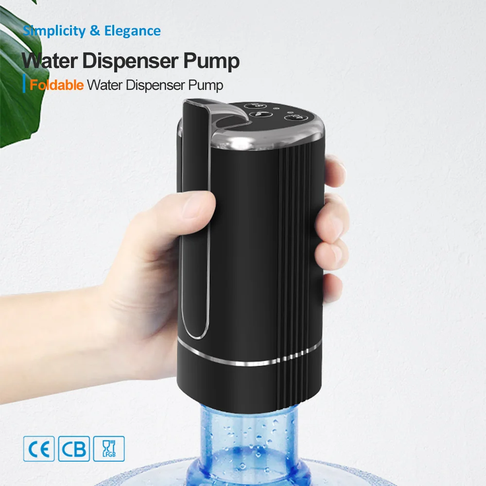 Rechargeable Drinking Usb Bottle 5 Gallon Electric Mini Desktop Automatic Portable Pump Water Dispenser Plastic Cold 5V 4W