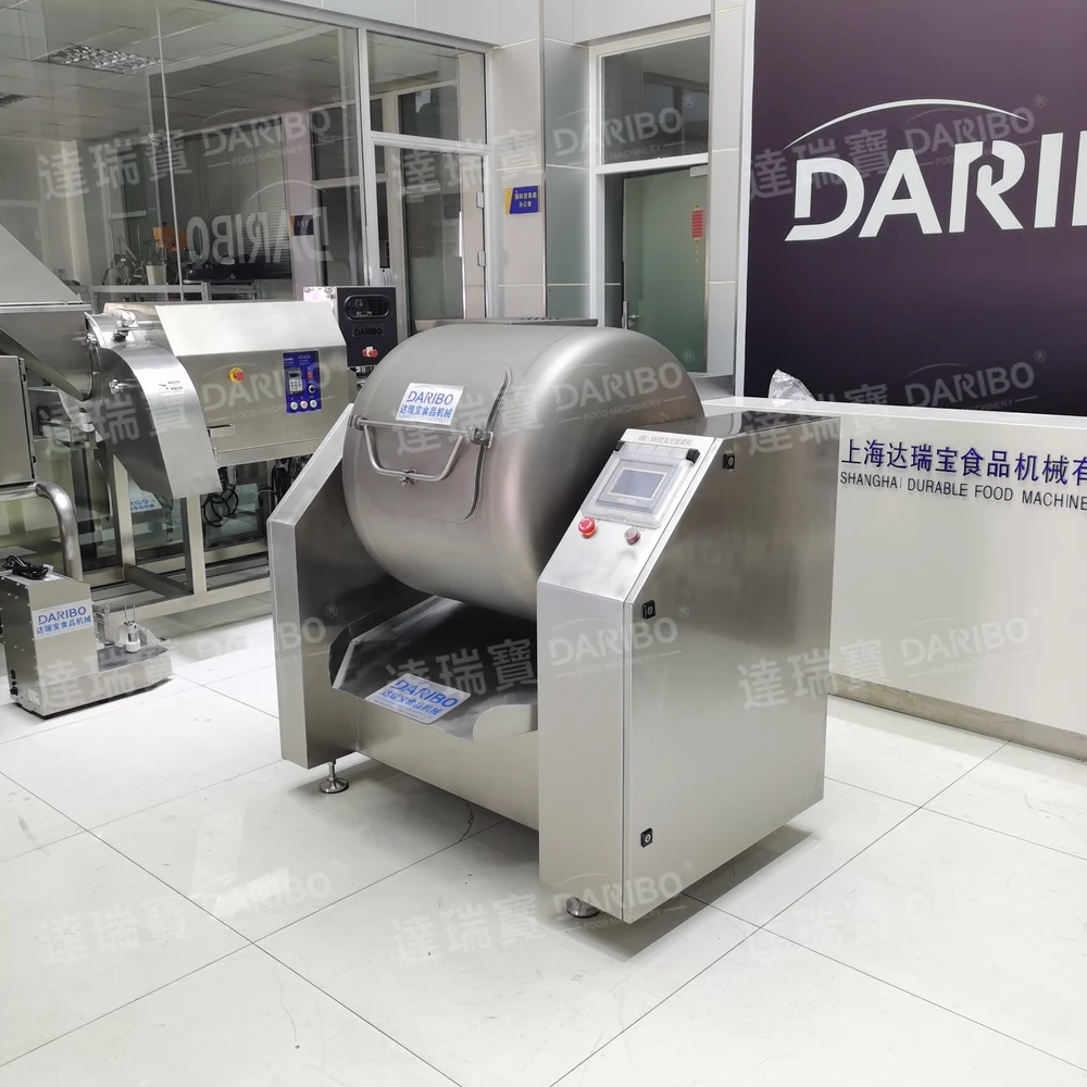 Factory price vacuum meat blender fish marinating machine
