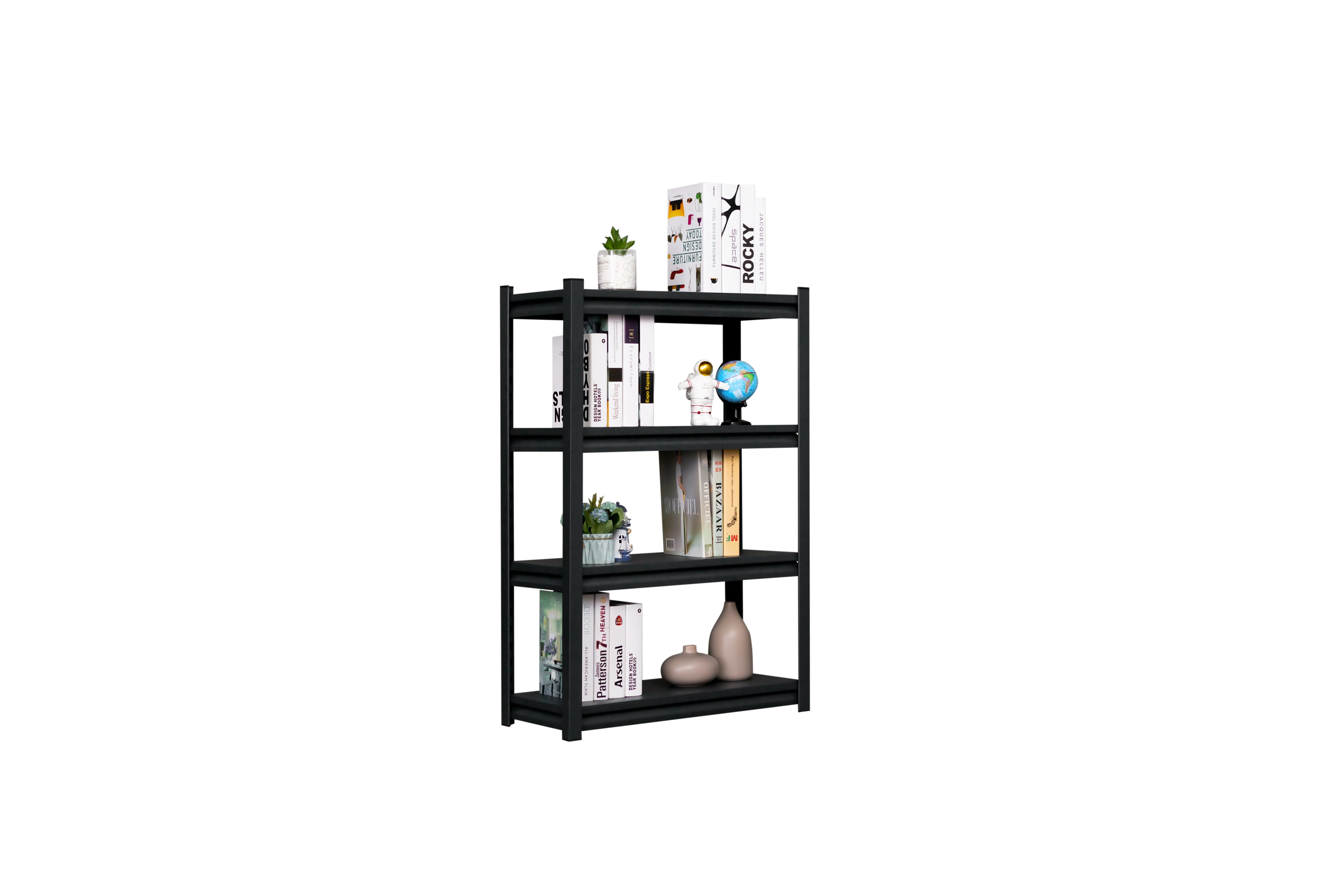 
Metal 4 Tier Storage Rack for Home Storage industrial shelving rack 