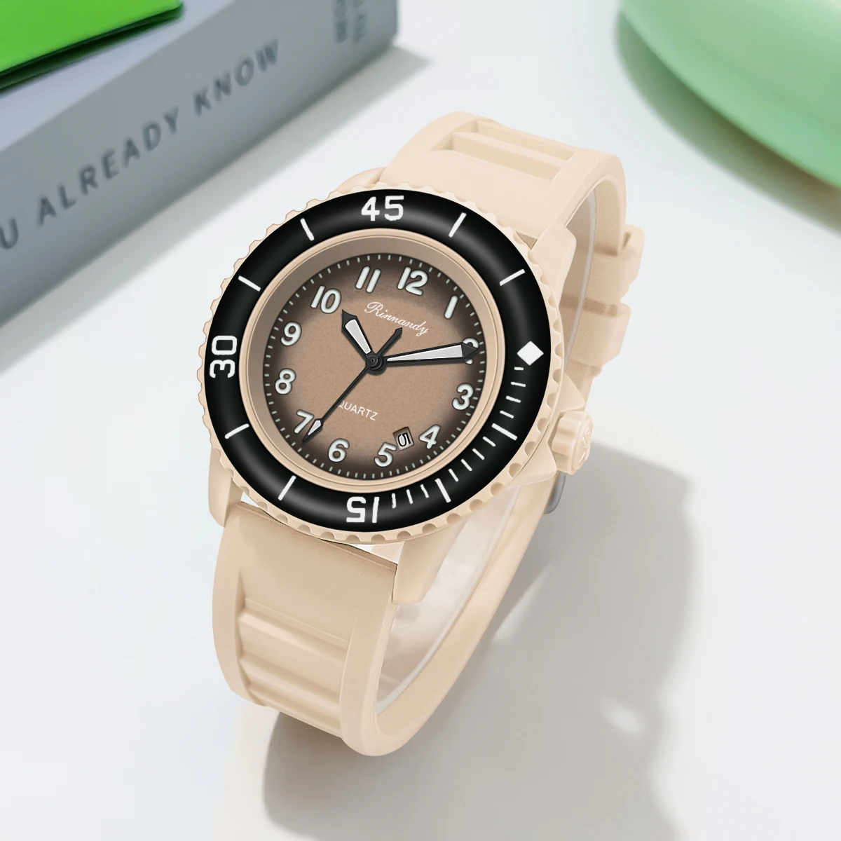 WJ-11415 Candy Color Cute Charming Vogue Girls Hand Watch Best Selling Wholesale Cheap Silicone Strap Quartz Watch For Women