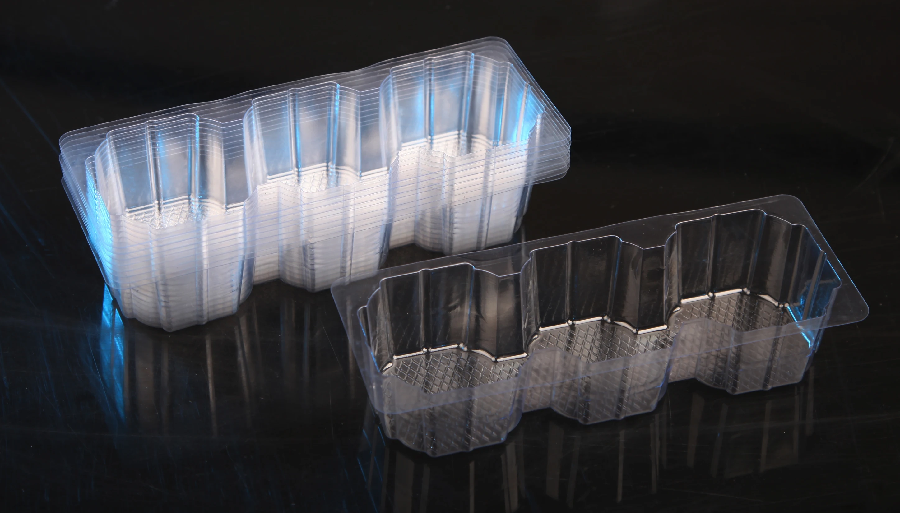 4-Station Automatic Pressure ABS Sheet Thermoforming Machine Bops Plastic Thermoforming Machine