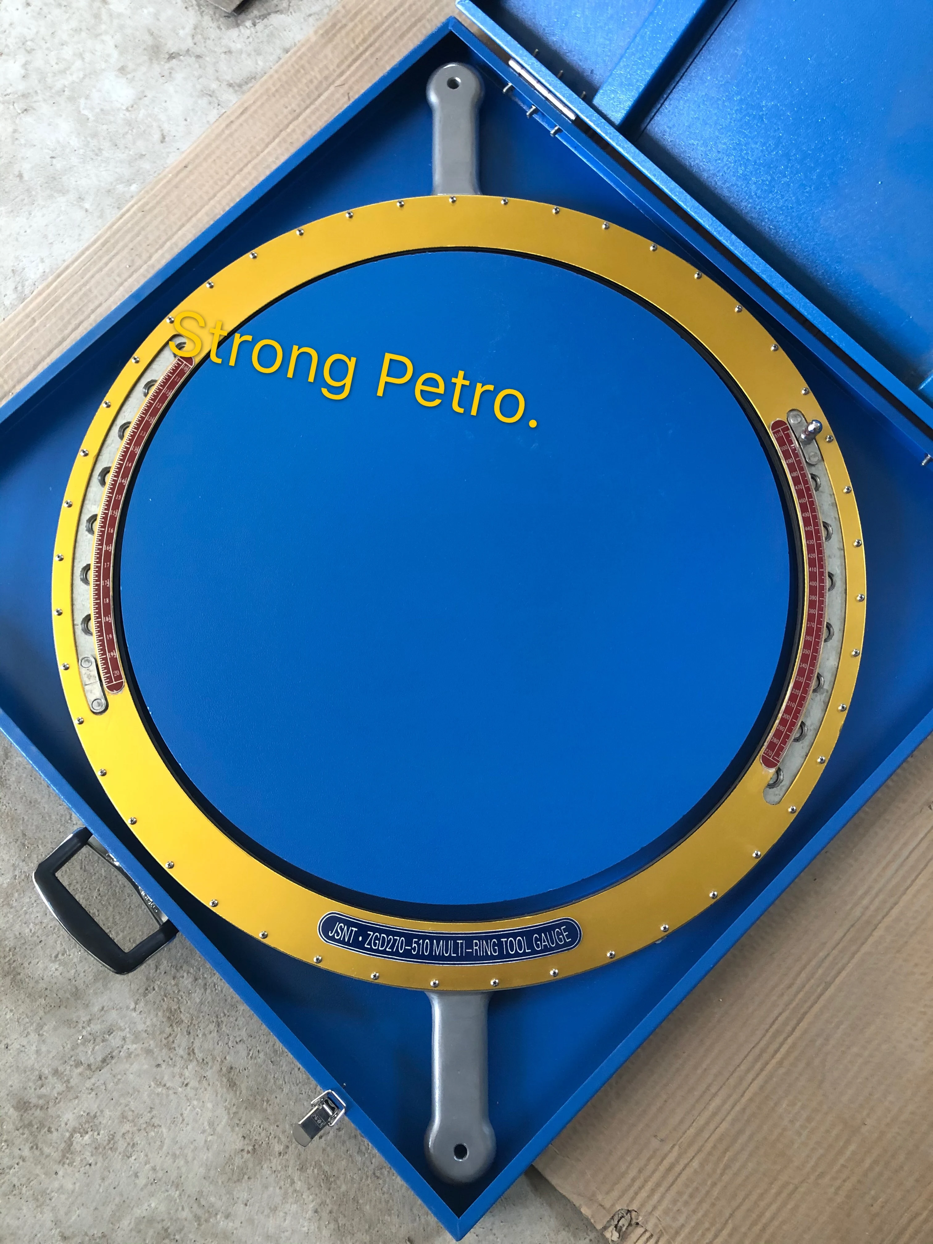 2021 ZG130-320,ZG 270-510mm portable double scale drill tool gauge in oilfiled Tricone bit ring gauge Drill gauge