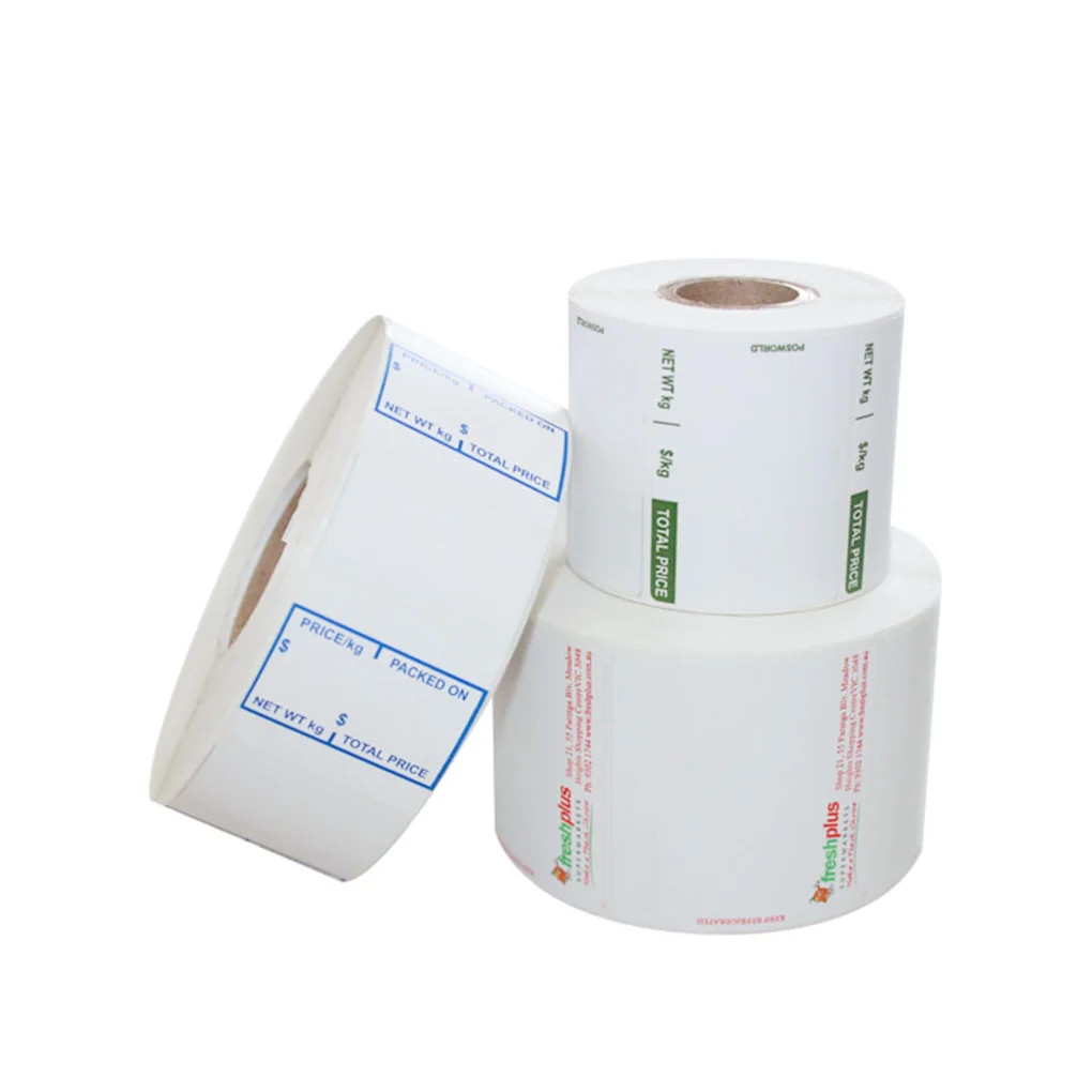 Custom Printing Barcode Sticker thermal transfer direct thermal Label for Package
