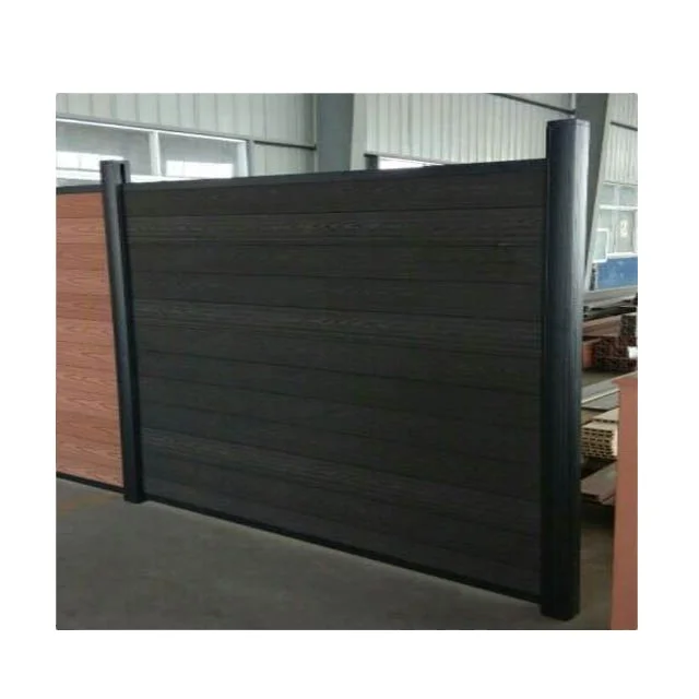 Good quality and low price wpc outdoor garden fence