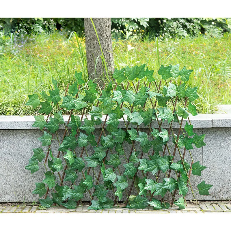 Plant Wall Grass Home Green For Outdoor Quality Decor Garden Fence Decoration Plants Artificial