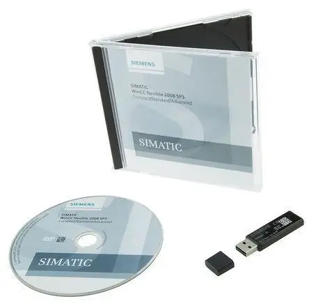 6AV2102-0AA07-0AA5 SIMATIC WinCC Professional V18  4096 process variable DVD; USB key