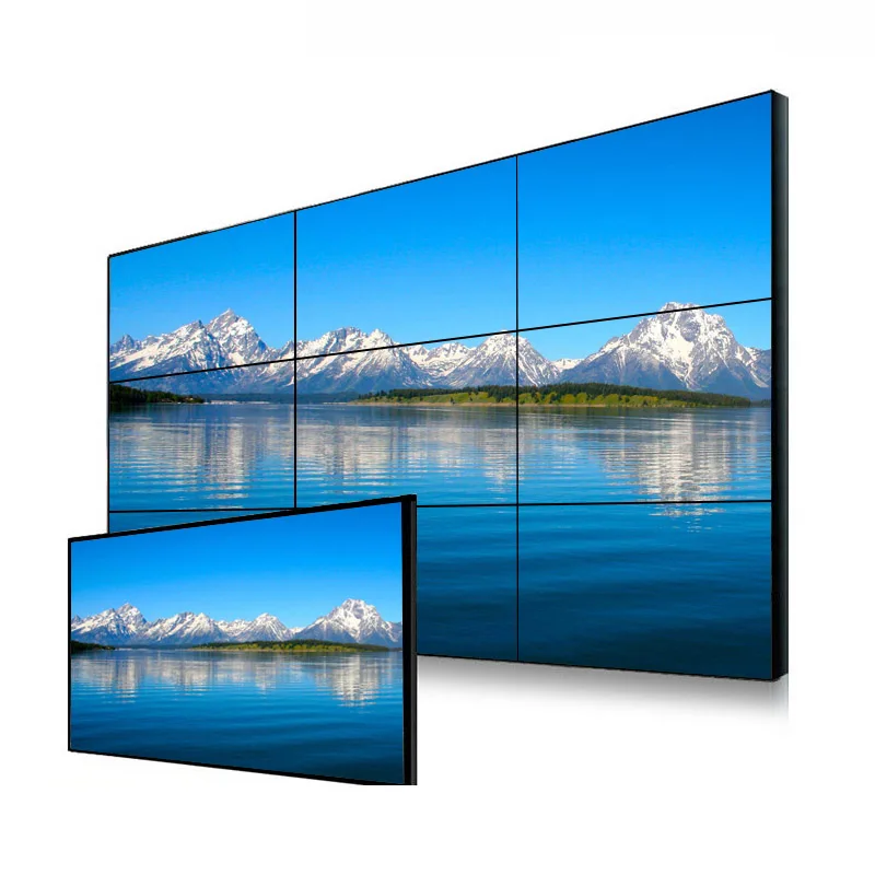 Индивидуальные Бесплатная запасные части решения Цифровой Ультра узкий ободок ЖК дисплей видео стены для пользовательский дизайн