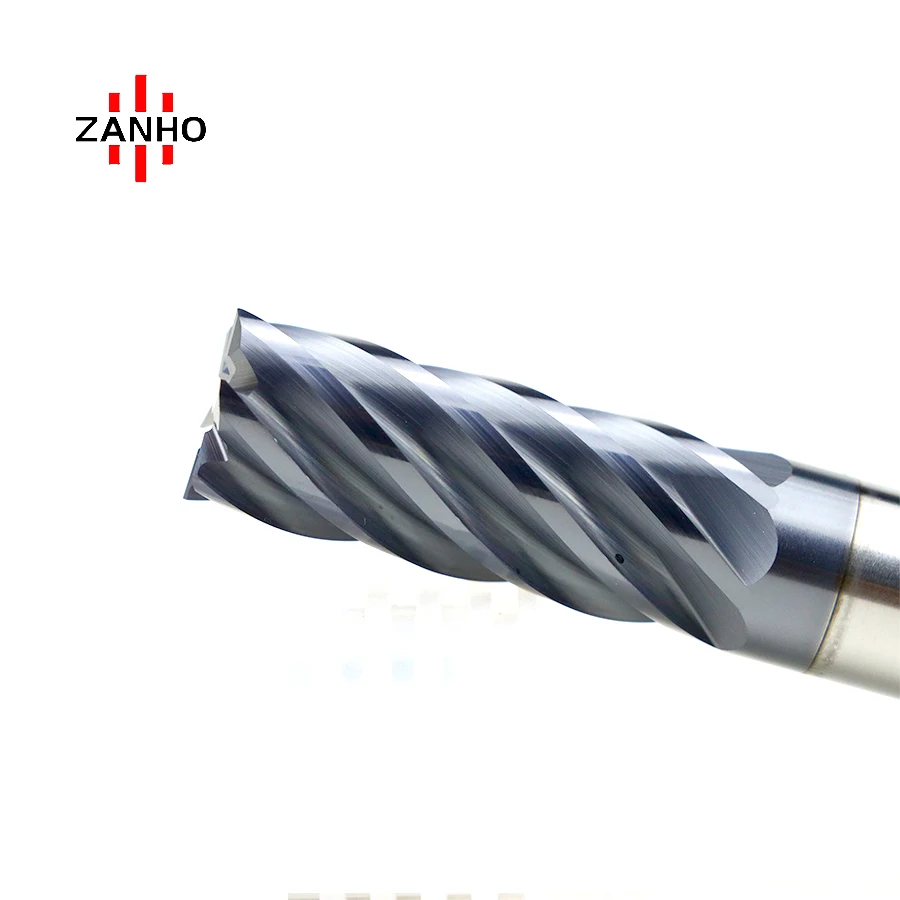 ZANHO China Supplier Cemented 6 Flutes Carbide Burr End Mill Cutters for Sale Cutting Tools