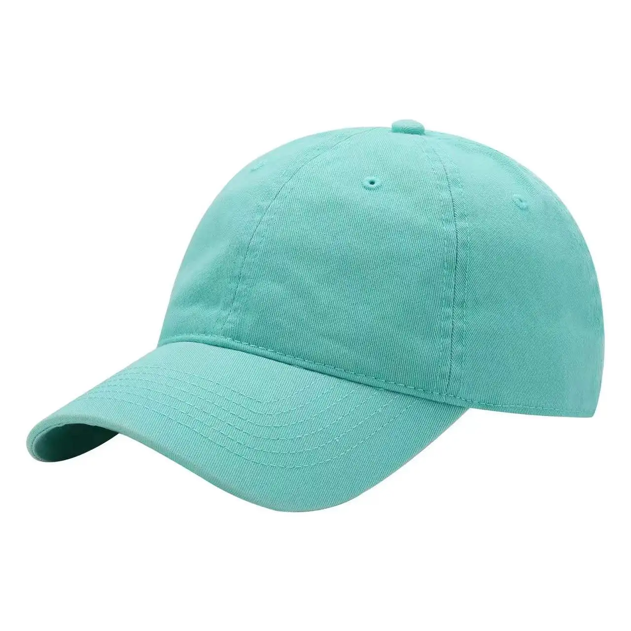 Custom Solid Color Logo Customized 6 panel Dad Hat Blank Golf Hats Curved Brim sport Baseball Caps