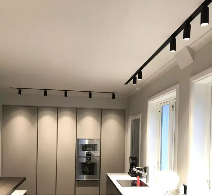 power adapter rail adjustable magnetic track light systems