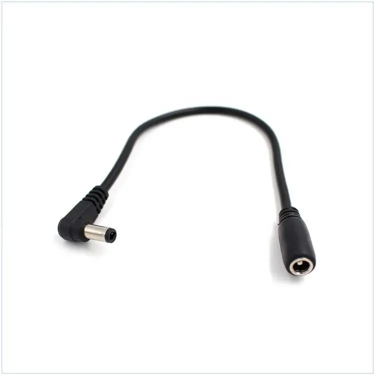 China Factory Supplied Top Quality Right Angle Headphone  Extension Cable Dc Power Cable