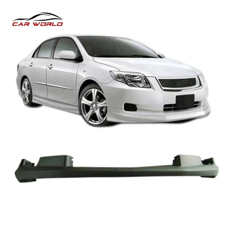 Car Body Kit For 2007-2011 Toyota  Corolla Axio Front Lip ABS Plastic Material No Color For 2008 Axio Car Bumper Lips