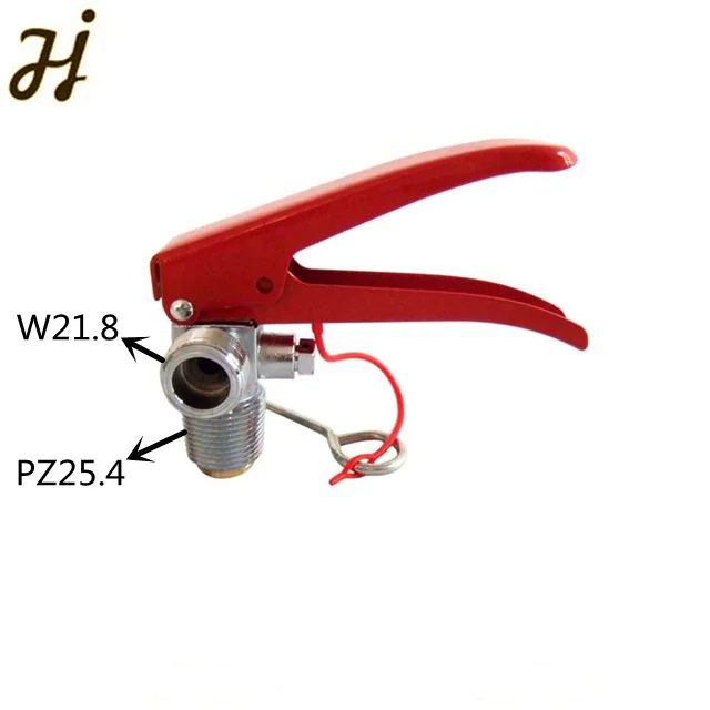 HOT SELL  CO2 fire extinguisher valve of 2~3KG with chrome or nikel plated