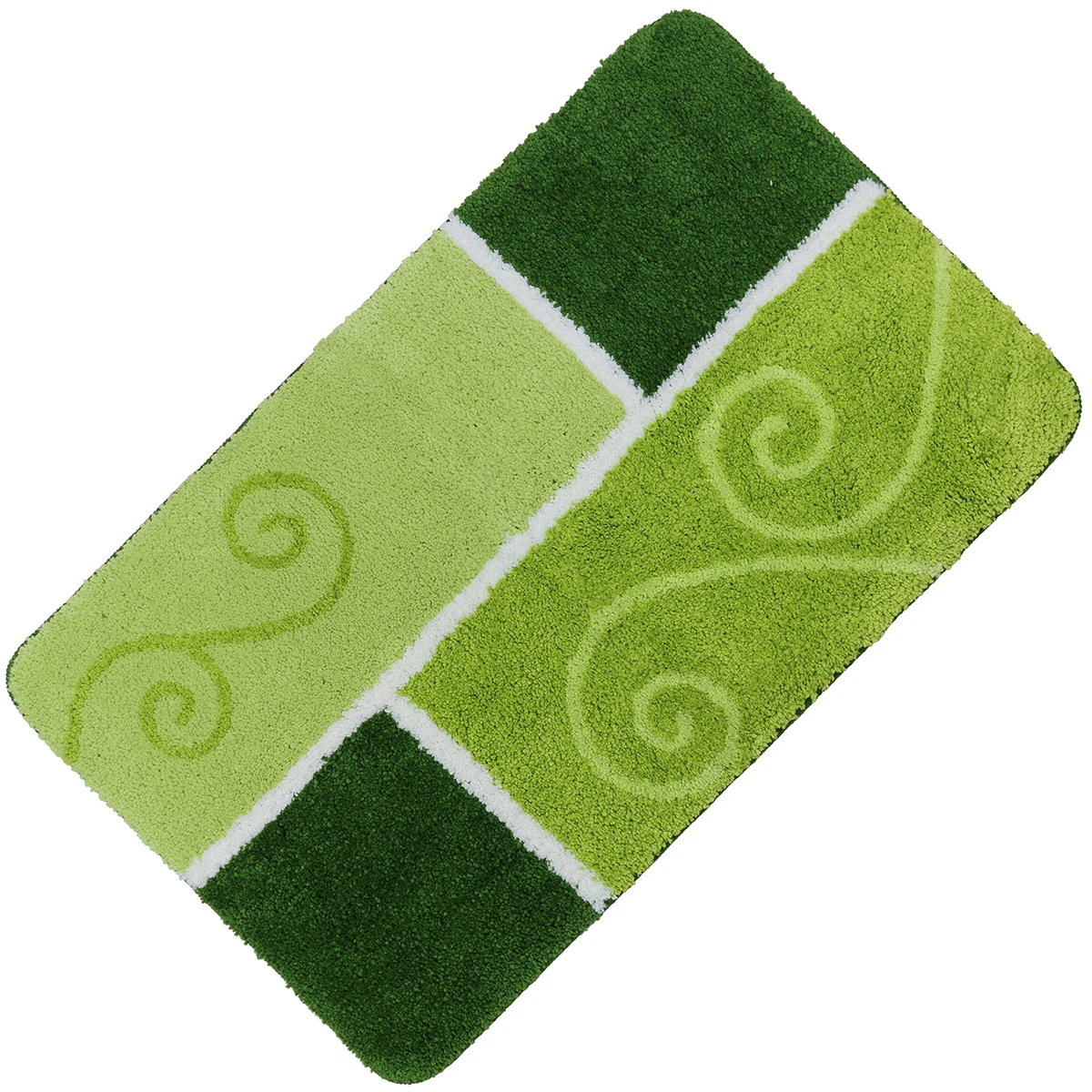 mat bath customized Small machine floor mats 3D hand sewing microfiber jacquard non-slip bath mat