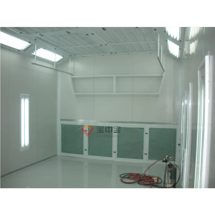 Customized Large Industrial Baking Spray Booth Paint Line aerospace paint booth for Train/Aircraft Parts