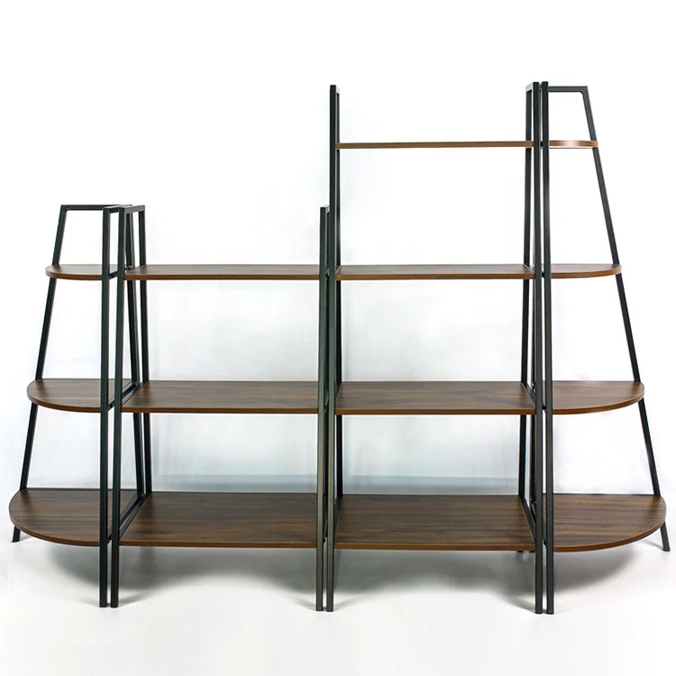 Wholesale New Design 4 Ties Wooden Book Shelf For Home Furniture Kids Book Shelf Cheap Price