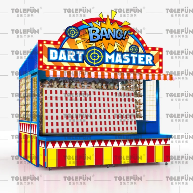 Tolefun Manufacturer Fun Fair Manufacturer Custom Classic Duck Basketball Booth Games Inside Carnival Clown Game Shooting