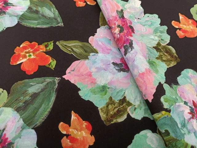 MIZUDA Woven Hard Twist Crepe Plain Fabric 70 Viscose 30 Lyocell Fabric Lightweight Floral Printed Fabric Free Sample