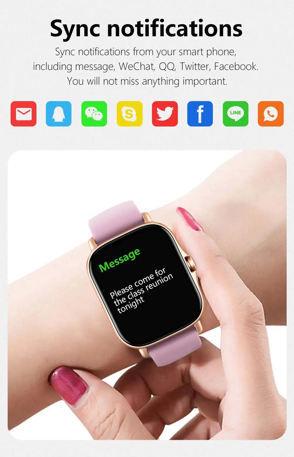 Manufacturer Oem IP67 Waterproof BT Bracelet Smartwatch Android Smart Watch Full Touch Mobile Smart Watches
