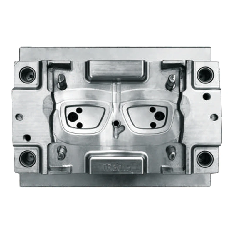 High Quality Metal And Plastic Hinge Eyeglasses Accessories Mould Professional High Precision Tr90 Glasses Injection Mold