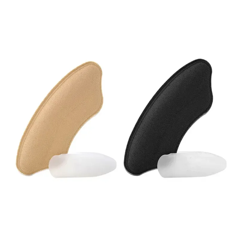 Strong paste, self-adhesive leather high heel sports foot bed for elasticized shoes to prevent heel pad from being too large.