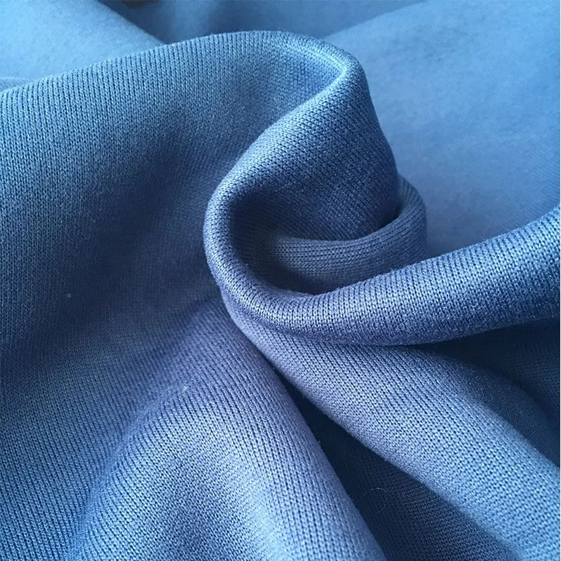 Hot Sale Hoodies Material Knitting Plain Fabric Clothes Material with Low Price