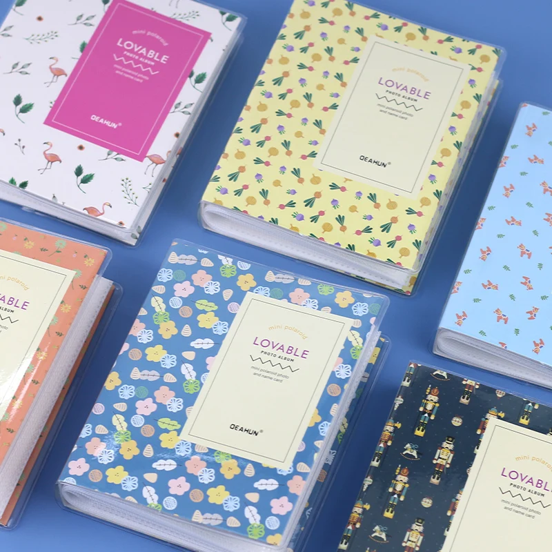 Cartoon pattern instax photo album PVC waterproof album for 2*3/3*5 inch,instax mini film