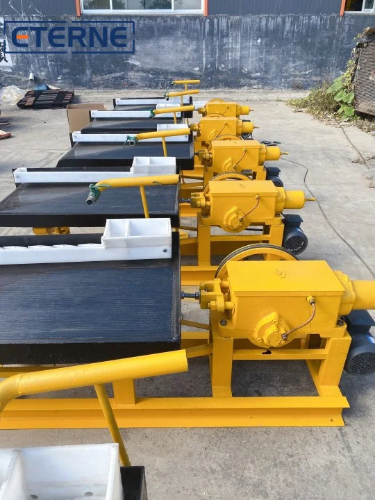 Jinzun good Recovery Rate Shaker Gravity Separator Machine Vibration Mining Gold shaking table Price