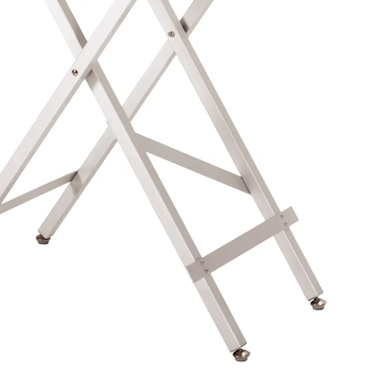 Outdoor grooming table Wooden top anti-slip surface light weight outdoor grooming table folding dog salon grooming table