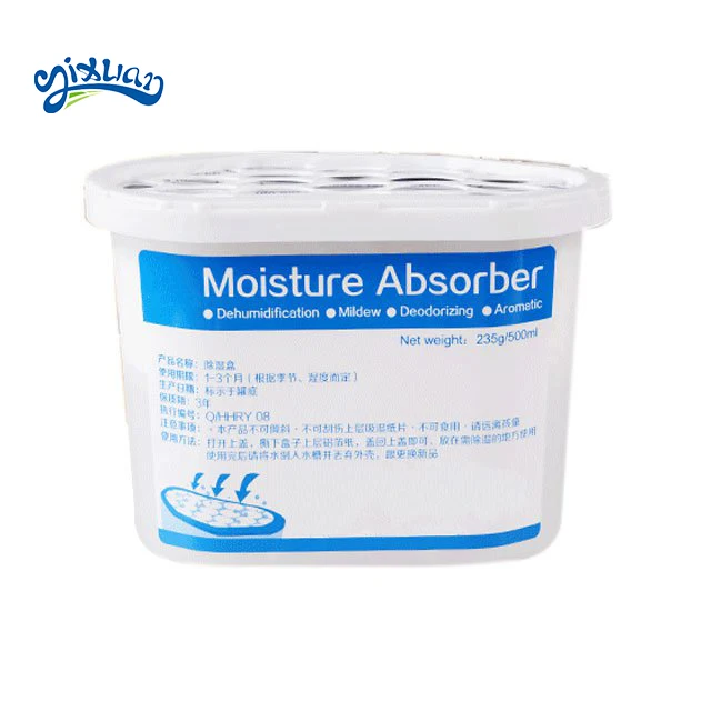 Popular household anti humidity damp rid desiccant box fragrance