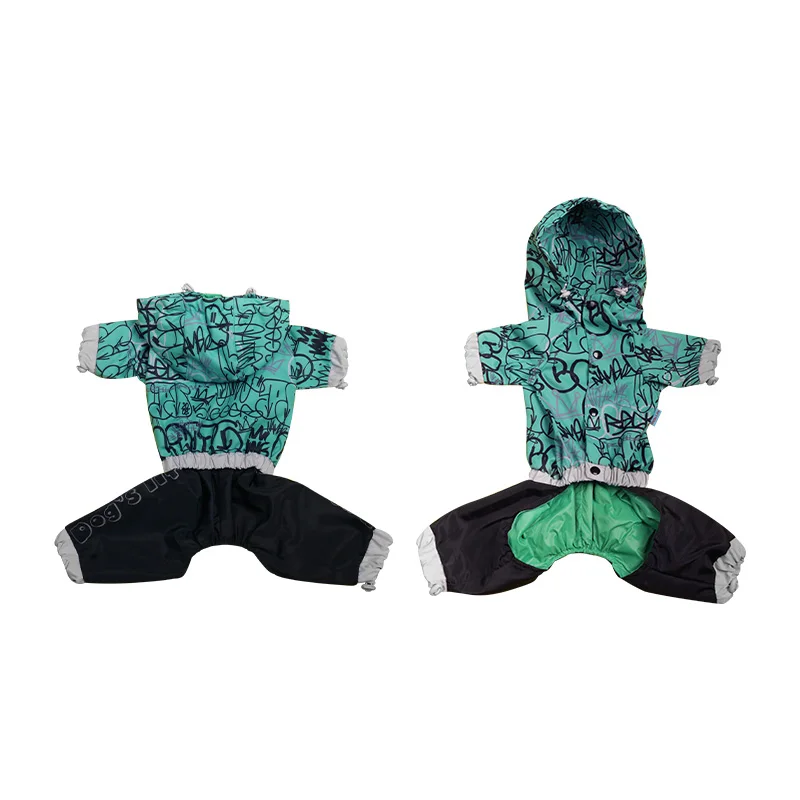 Pets Wear Clothes Raincoats Waterproof  Dog Clothes Pet Hoodies Clothes Pets  Apparel For Dog