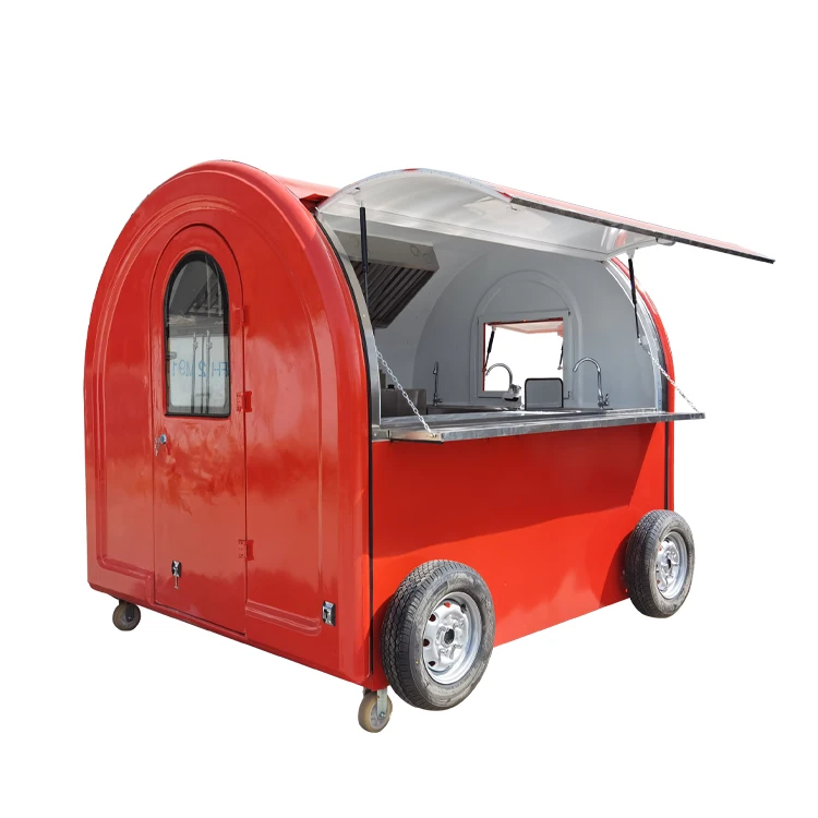 multifunctional vending kiosk movable structure fast food kiosk