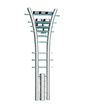 Senfa rechargeable high mast light high mast stadium lighting 1200w high mast light