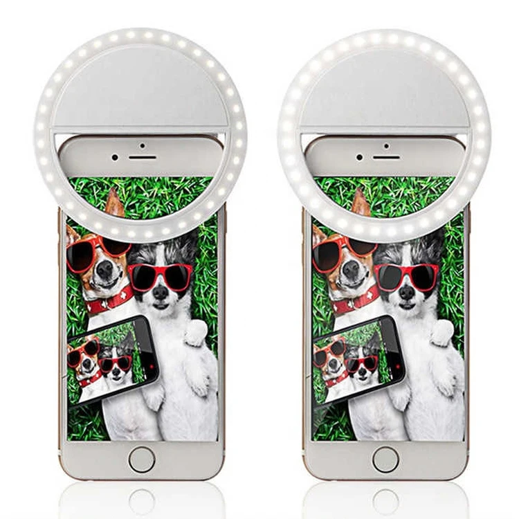 Wholesale Small Live Streaming Fill Lamp Makeup Mini USB Rgb Phone Selfie Led Ring Light