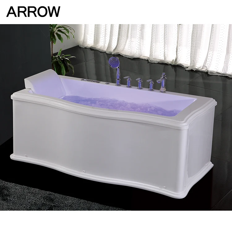 Hot sale Cheap Luxury Bathroom Hydro Massage Acrylic whirlpool bathtubs indoor