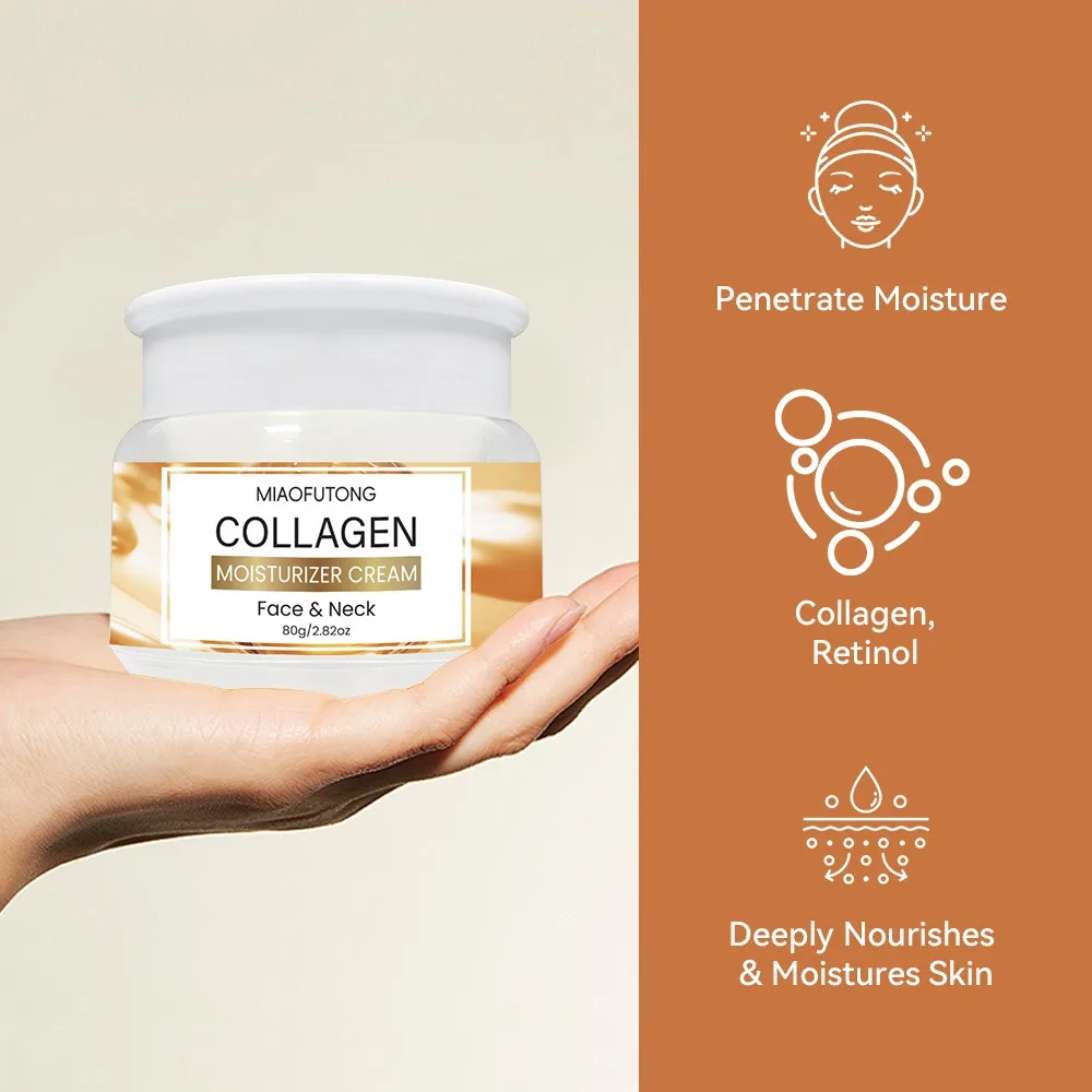 Custom winter hot selling retinol cream moisturizing hydrating firming and brightening skin tone facial skin care moisturizer