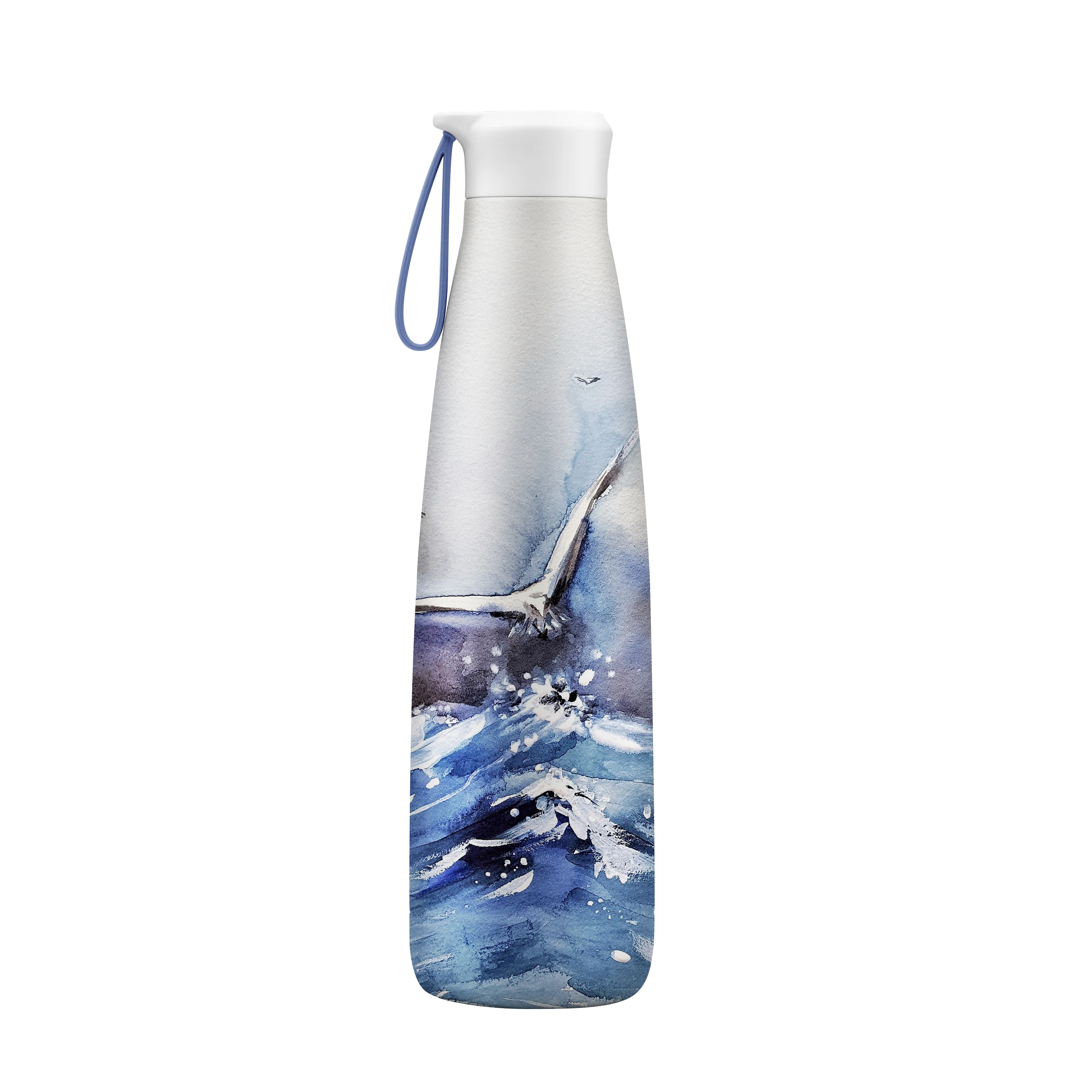 12oz/17oz /25oz Stainless Steel Insulated Water Bottle Leak Proof BPA-Free Metal Water Bottle
