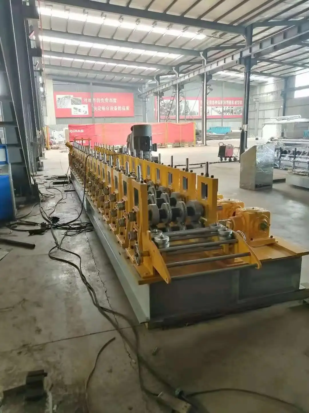 High Quality Scaffolding Plank Walking Board Plate Roll Forming Machine