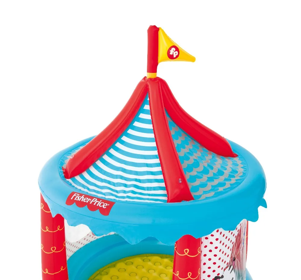 93505 Children Indoor Tent Shape Kids Inflatable Play Center Ball Pit Pool