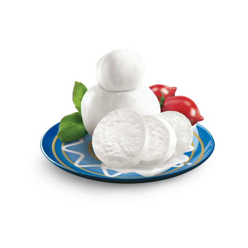 Made In Italy Private Label 9 Pieces Of 100% Italian Milk Cow Mozzarella Of 330G Suitable For Vegetarian