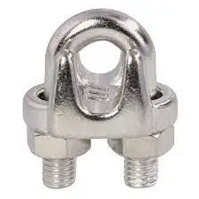 Adjustable galvanized steel wire rope clamp DIN741 carbon steel clip cable clamp assembly cable connecting clamp
